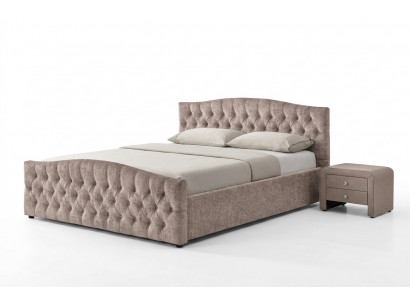 Gepolstertent Designer-Bett Textil-Lieder Polster Better 180x200cm Schlofzëmmer
