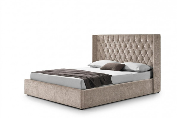 Chesterfield Bett Design Schlofkummer Englesch Better 180x200cm Textil