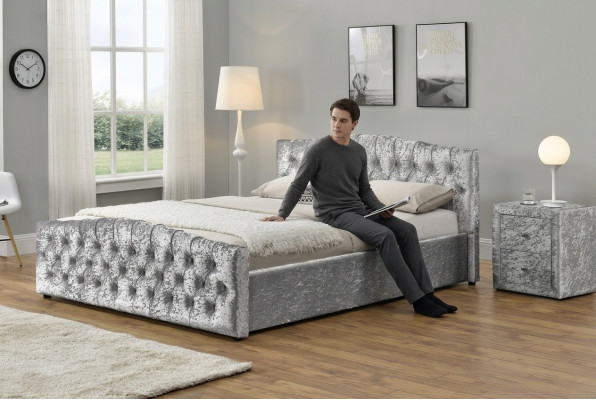 Modern Gro Chesterfield Luxus Duebelbett Designer Schlofkummer Better