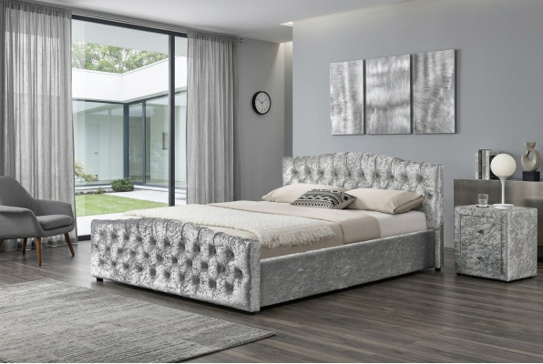 Modern Gro Chesterfield Luxus Duebelbett Designer Schlofkummer Better