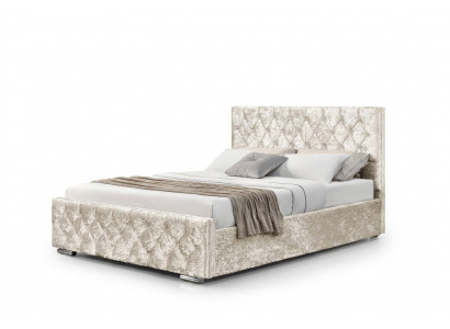 Wäisst Textil Chesterfield Bett Schlofkummer Duebelbetter Modern Bett