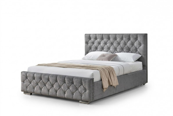 Chesterfield Bett Design Schlofkummer Englesch Better 160x200cm Textil Polster