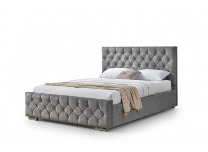 Chesterfield Bett Design Schlofkummer Englesch Better 160x200cm Textil Polster