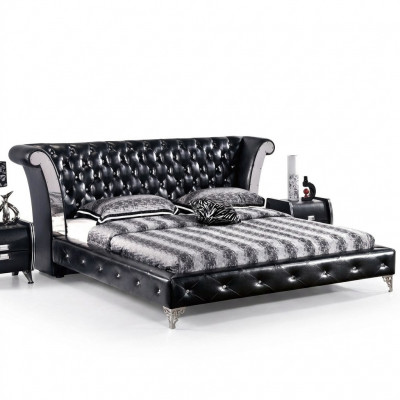 Edelstahl Luxus Chesterfield Liederbett Duebel Polster Designer Better Hotel