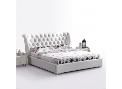 Chesterfield Bett Schlofkummer Better Textil 180x200cm Samett Grouss Hotel Better Nei