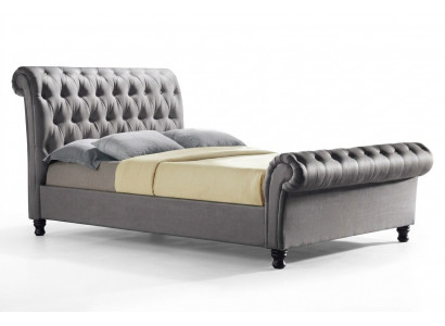 Grousse Chesterfield duebel Liederbett Schlofkummer Polster Design Luxusbett