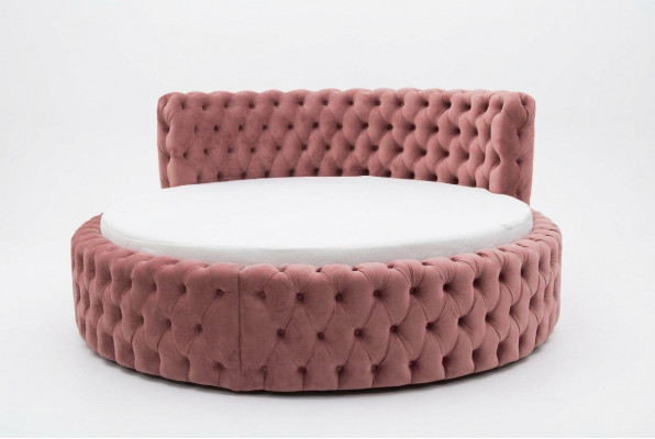 Ronn Samt Bett Chesterfield Luxus Gepolstert Ronn Better Textilstoff Hotel Nei