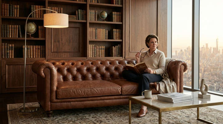 Chesterfield Sofa Canapé Polster Stoff Lieder Couchen Polster Garnitur 3 Sëtzer