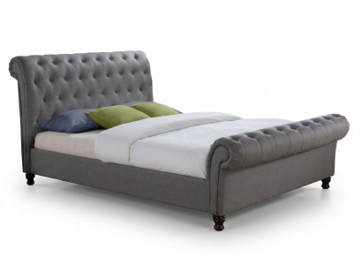 Klassescht Design Bett Polster Stoff 140x200cm Better jvmoebel ® Chesterfield