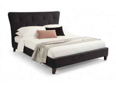 Chesterfield Hotel duebelt Liederbett Schlofzëmmer Polster Luxus Better 140x200cm