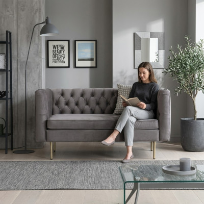 Designer wäisst Chesterfield Duebelbett Luxus Schlofkummer Better