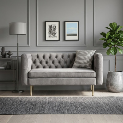 Designer wäisst Chesterfield Duebelbett Luxus Schlofkummer Better