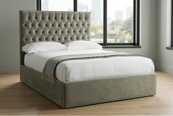 Tauper Chesterfield Duebelbett Designer Schlofzëmmer Better
