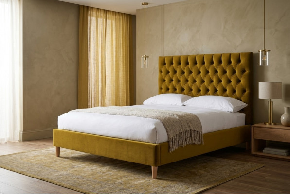 Chesterfield Design Polster Englisches 140/160/180x200 Better Duebelbett Giel
