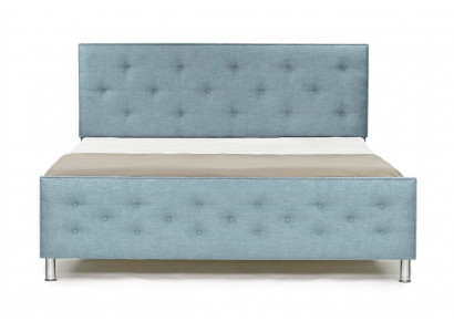 Chesterfield Design Englescht 140/160/180x200 Better Duebelbett Tuerkis Polster