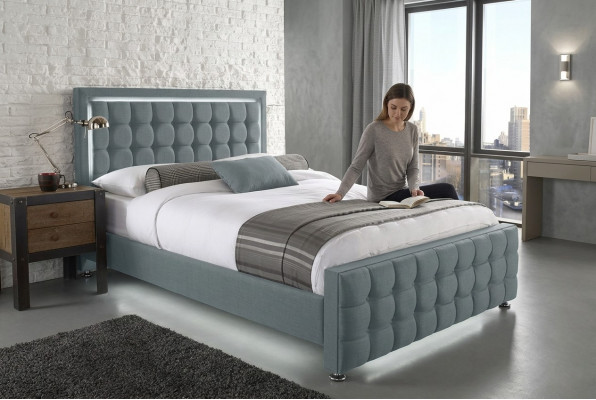 Chesterfield gro Duebelbett Designer Luxus Schlofkummer Better Edel Ausstatung