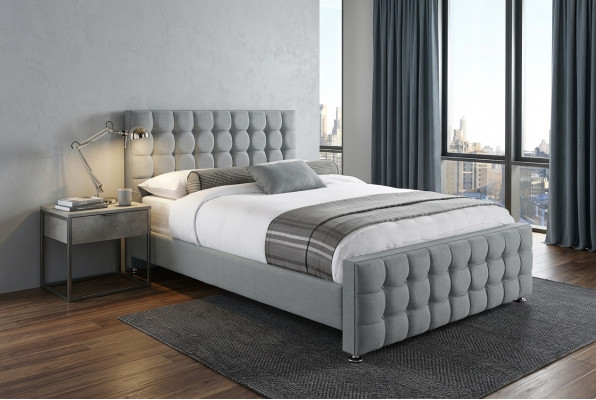 Chesterfield gro Duebelbett Designer Luxus Schlofkummer Better Edel Ausstatung