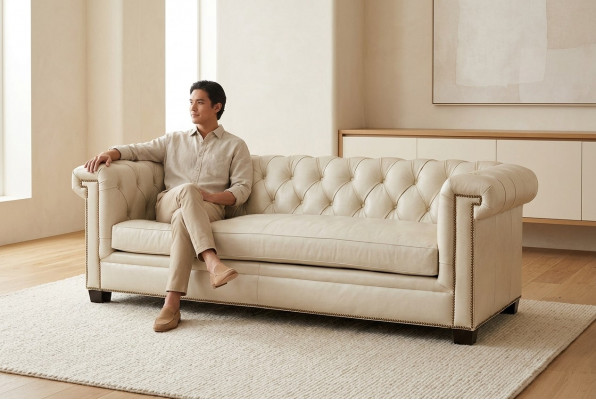 Chesterfield Luxus Sofa Polster Sëtz Lieder Garnitur 321 Sëtz Couchen