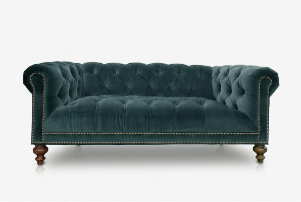 Klassesch Chesterfield Sofagarnitur Sofa Couch Polster 3+2+1 Sëtz Textil