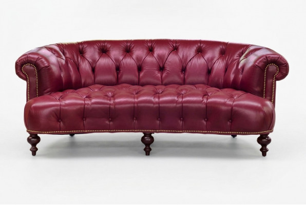 Designer Chesterfield Dräisëtzer Canapé Pénkt Sofa Luxus Design