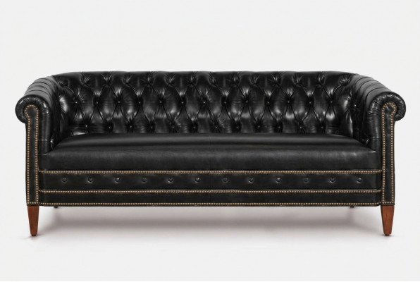Chesterfield Sofagarnitur Sofa Couch Polster 3+2+1 Sëtz Leder Sofyen