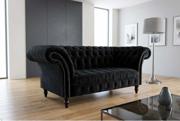 Sofa Zwëschesëtz Stoff Sofassen Couch Polster Garnitur Sofagarnitur Dräisëtz Nei