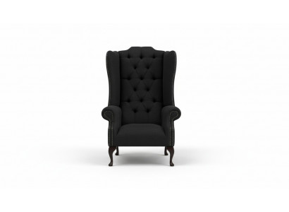 Ohrensessel Chesterfield Sessel Sofa Polster Lehn Stull Wunnzëmmer Relax Club