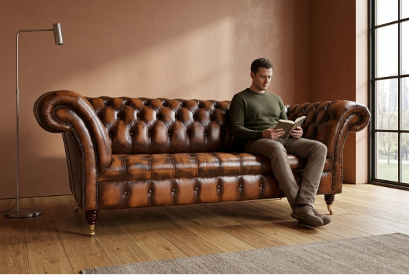 Luxus Designer Sofa Couch Polster Dreesëtzeger Lieder Couches Sofas 3-Sëtz Nei