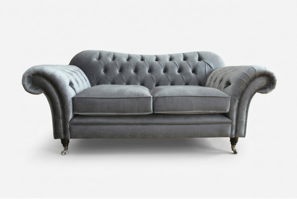 Chesterfield Original Sofa Textil Couchen Stoff Sofas Gro 200cm Couch