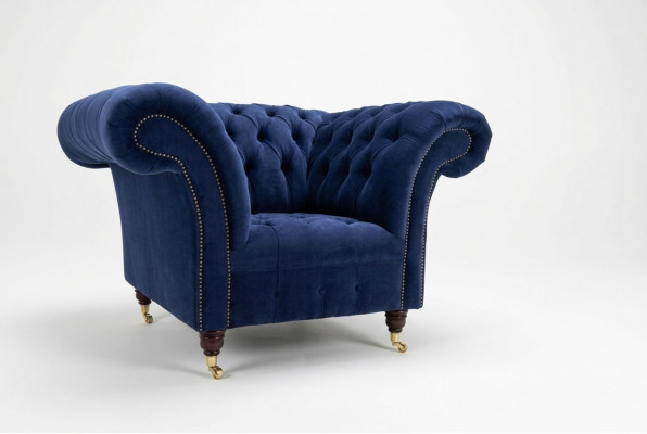 Sëtz Design Couch Sofa Sëtzer Samt Lounge Club Polster Luxus Ohresëtz Relax