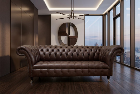 Brongen Chesterfield Canapé Luxus Couch Designer Polster Canapé