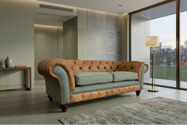 Designer Canapé 3 Sëtzer Couch Polster Canapéë Stoff Wunnzëmmer Textil Couch