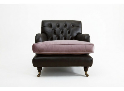 Sëtz Fernseh Sëtz Club Lounge Textil Lieder Edelt Design Chesterfield Polster