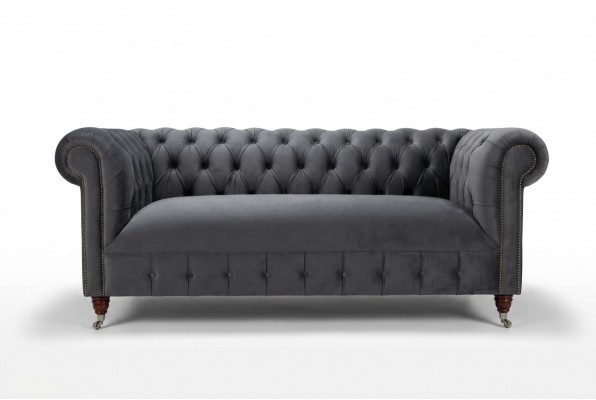 Modernt gro Dreisëtzer Luxus Stuff 3-Sëtz Sofa