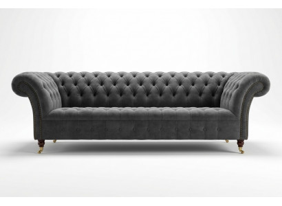 Dräisëtzer Chesterfield Gro Couch Polstersofas Modern Couchen