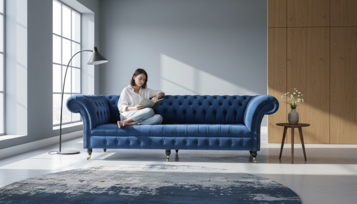 Sofa Sofen Luxus Polstersofen Stoffsofen Luxus Designer Canapé Nei 4 Sëtzer