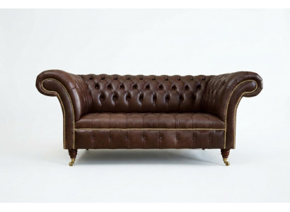Klassesch Chesterfield Miwwelen Wunnzëmmersofa Canapé Sëtzpolster Couchen Sofas