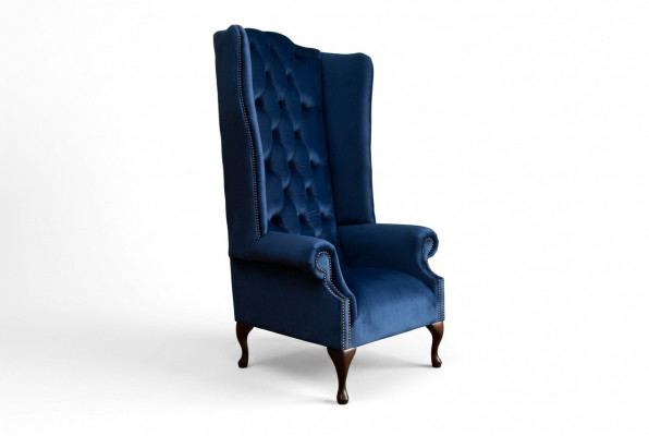 Club Lounge Designer Fauteuil Sëtz Still Polster Sofa 1 Sëtzplatz Neit Samett Televisioun