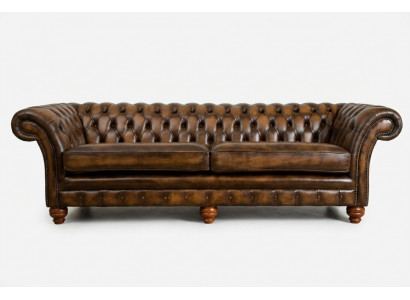 Chesterfield Sofa 4 Sëtzer Wunnzëmmer Couch Couchen Polster Sofas Neit XXL Grouss