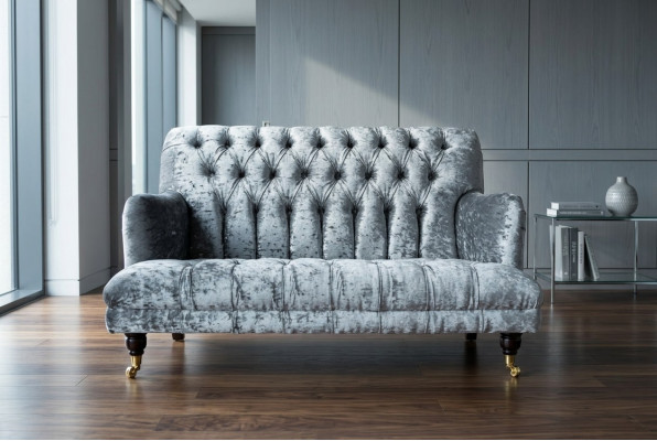 Chesterfield Canapé haltbar an héichwäerteg Canapé Dräisëtzer Sëtzkëssen