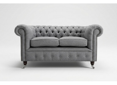 Chesterfield Sofa Couch klassesch Miwwelen Canapéë Sëtz Polster Canapéën Wunnzëmmer