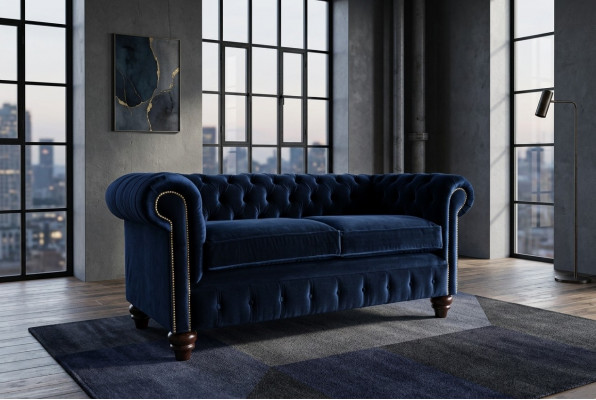 Chesterfield Sofa Canapé klassesch Miwwelen Wunnzëmmer Sofas Sëtz Polster Canapéën