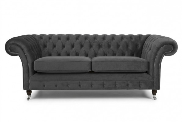 Dreisëtzer Canapé Polster Design Sofa 3-Sëtz Sofas Wunnzëmmer Miwwelen