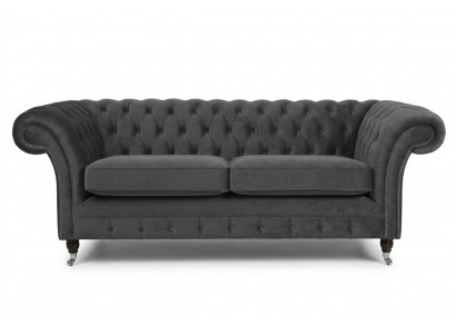 Dreisëtzer Canapé Polster Design Sofa 3-Sëtz Sofas Wunnzëmmer Miwwelen