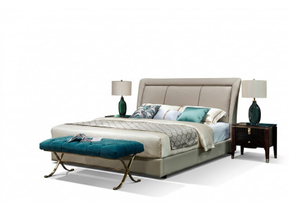 Bett Better Këssen Duebel Bestietnes Luxus Lieder Modern Designer Schlofzëmmer Miwwelen