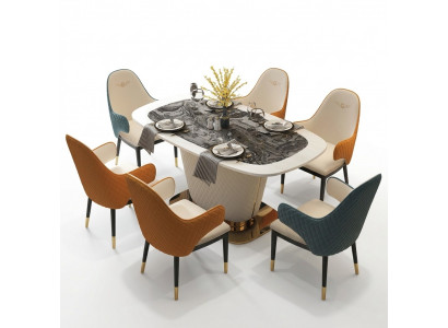 Design Iessdësch Lieder Steen Dësch Modern Iessdëscher Miwwelen 160x90 Dëscher