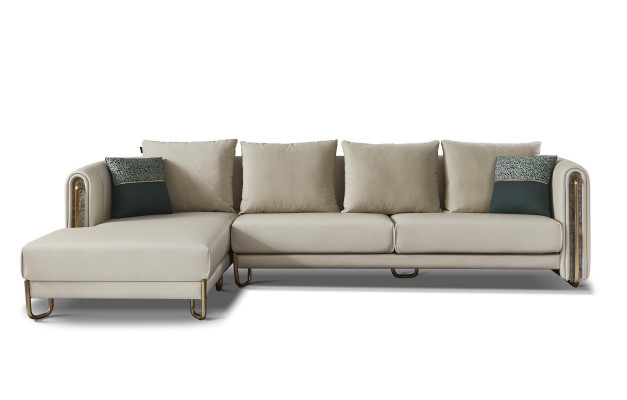Sofa Canapé Polster Garnitur Wunnlandschaft Design Ecksofa Lieder L Form