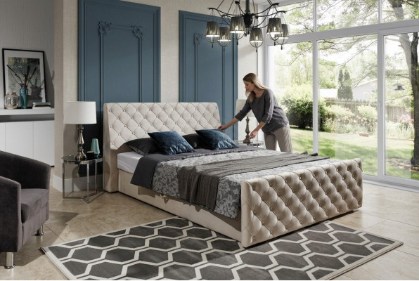 Chesterfield Bett Better Lieder 180x200cm Polster Bestietnesch Design Lieder Hotel Miwwelen