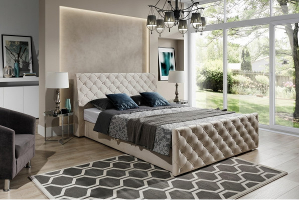 Chesterfield Bett Better Lieder 180x200cm Polster Bestietnesch Design Lieder Hotel Miwwelen