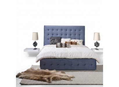 Klassescht Bettgestell Blo Polster Bett Design Hotel Gestell Textil Duebel